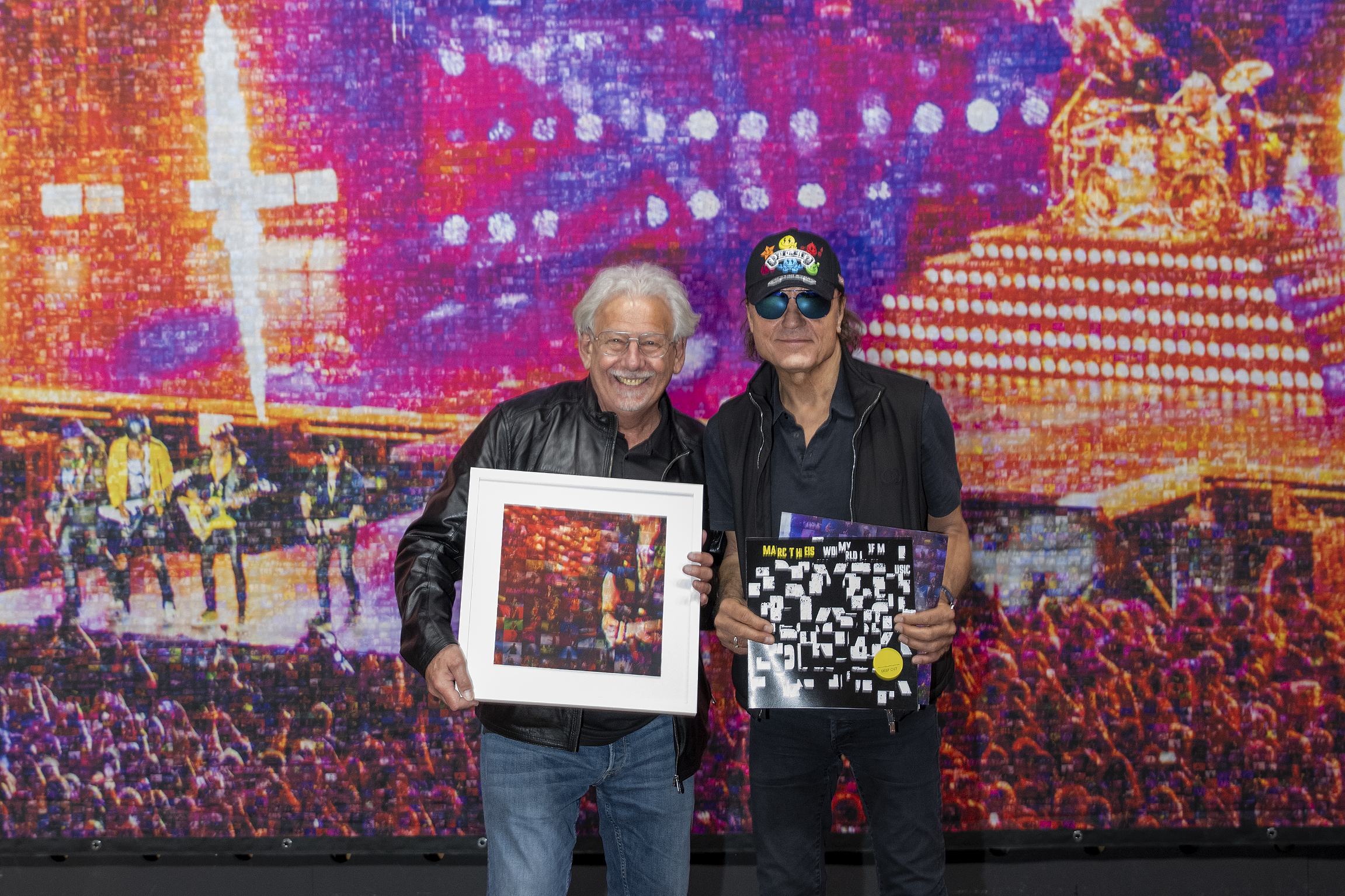 Marc Theis und Matthias Jabs von den Scorpions