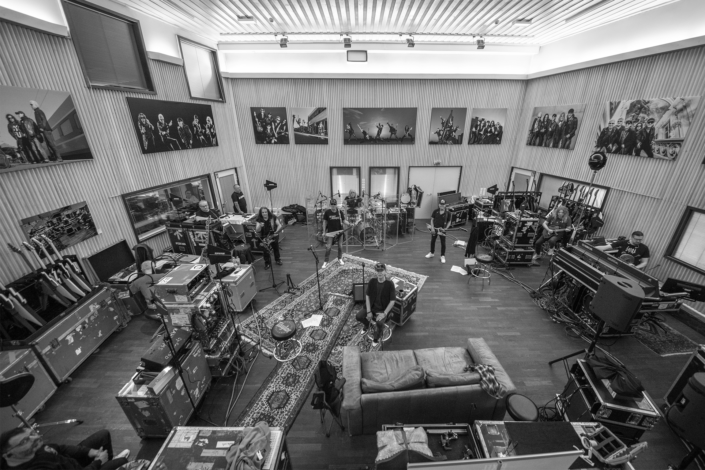 Scorpions in den Peppermint Park Studios Hannover, Foto © Marc Theis Art Photography